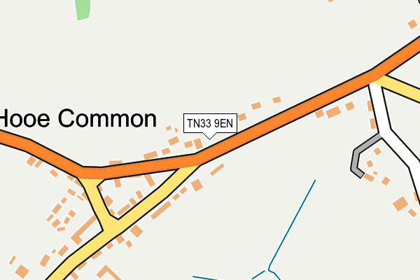 TN33 9EN map - OS OpenMap – Local (Ordnance Survey)