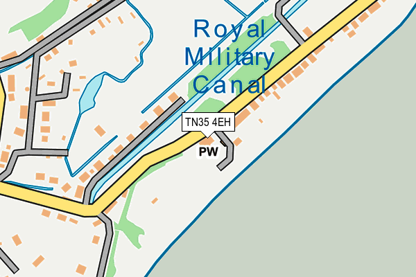 TN35 4EH map - OS OpenMap – Local (Ordnance Survey)