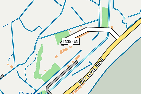 TN35 4EN map - OS OpenMap – Local (Ordnance Survey)