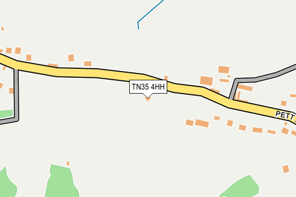 TN35 4HH map - OS OpenMap – Local (Ordnance Survey)