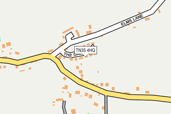 TN35 4HQ map - OS OpenMap – Local (Ordnance Survey)
