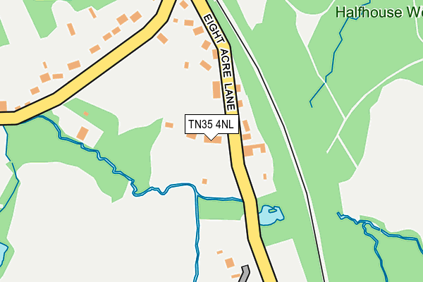 TN35 4NL map - OS OpenMap – Local (Ordnance Survey)
