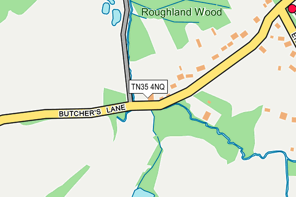 TN35 4NQ map - OS OpenMap – Local (Ordnance Survey)