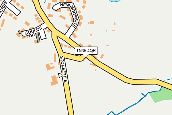 TN35 4QR map - OS OpenMap – Local (Ordnance Survey)