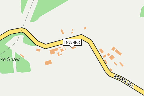 TN35 4RR map - OS OpenMap – Local (Ordnance Survey)