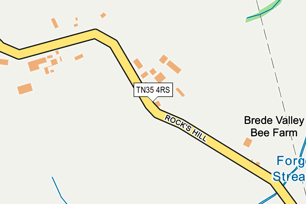 TN35 4RS map - OS OpenMap – Local (Ordnance Survey)