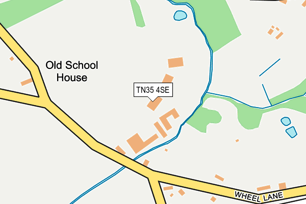 TN35 4SE map - OS OpenMap – Local (Ordnance Survey)