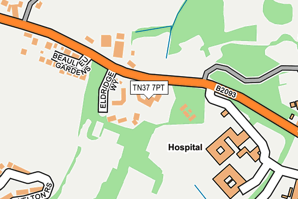 Map of LACEY'S BABY CO. LTD at local scale