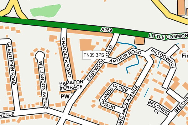 Map of IBUILD (SUSSEX) LIMITED at local scale
