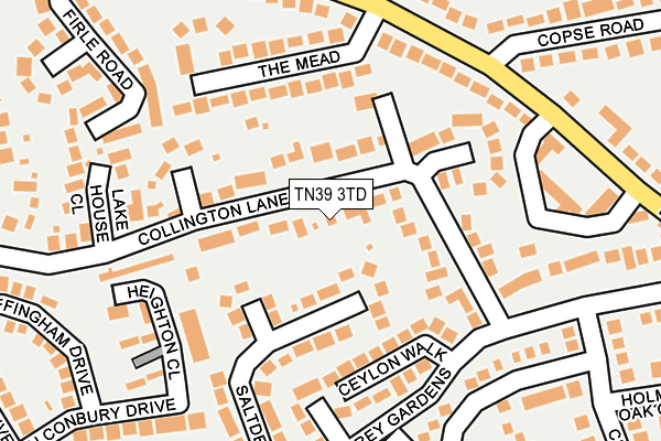 Map of MANY OAKS CONSULTANCY LIMITED at local scale