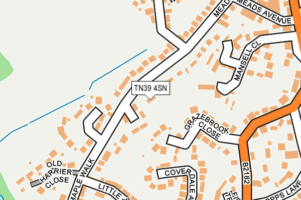 Map of 50 PICTURES LTD at local scale