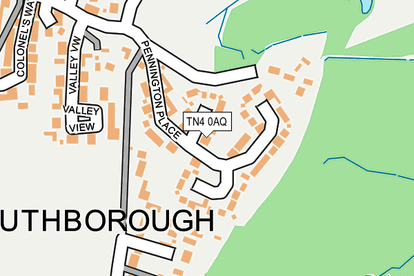 Map of 24 COURT ROAD TUNBRIDGE WELLS LIMITED at local scale