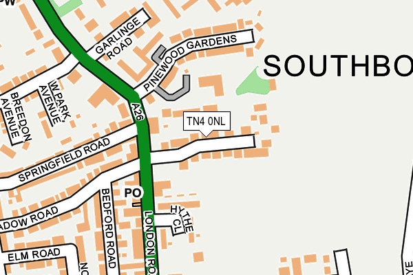 Map of P & L BUSINESS SERVICES LIMITED at local scale