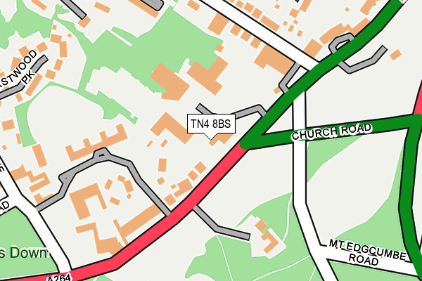 Map of THE PEACOCK AND SWAN LIMITED at local scale