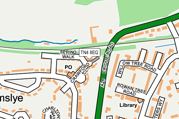TN4 8EQ map - OS OpenMap – Local (Ordnance Survey)