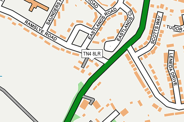 TN4 8LR map - OS OpenMap – Local (Ordnance Survey)