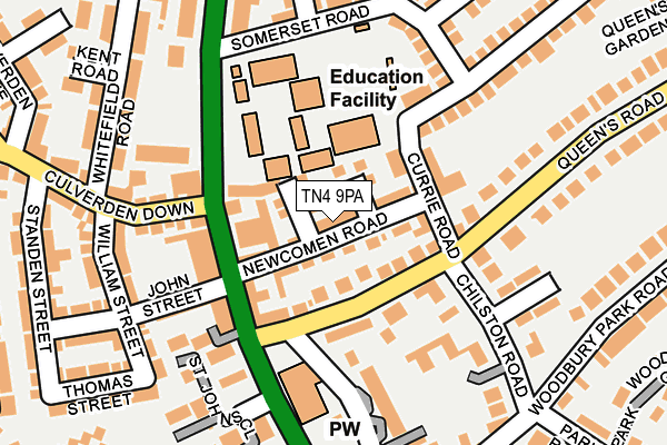 Map of TMM ELECTRICS LIMITED at local scale
