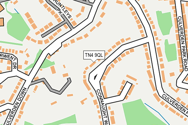 TN4 9QL map - OS OpenMap – Local (Ordnance Survey)