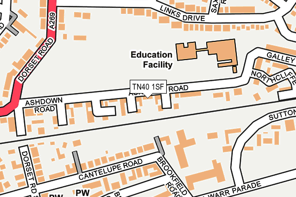 Map of FARM FRESH FOODS LIMITED at local scale