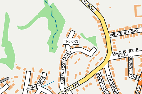 TN5 6RN map - OS OpenMap – Local (Ordnance Survey)