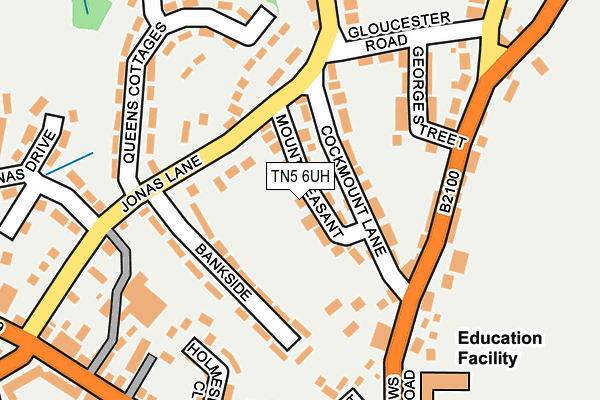 TN5 6UH map - OS OpenMap – Local (Ordnance Survey)