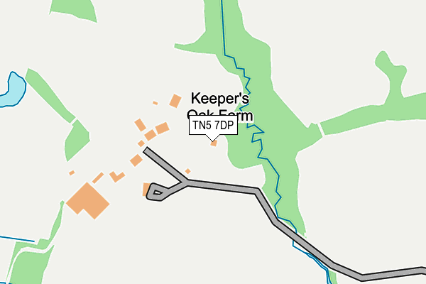 TN5 7DP map - OS OpenMap – Local (Ordnance Survey)