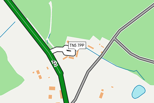 Map of FOREST EDGE STP LTD. at local scale