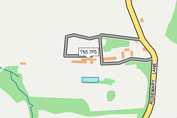 TN5 7PS map - OS OpenMap – Local (Ordnance Survey)