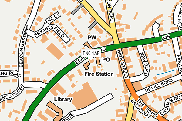 Map of CBS INTERNATIONAL PROPERTY LIMITED at local scale