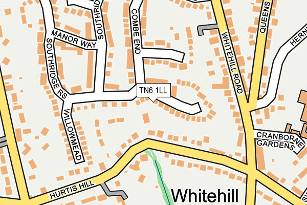 Map of AFFINIT LTD at local scale