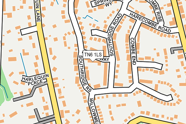 Map of ANDREA'S CANINE TRAINING LIMITED at local scale