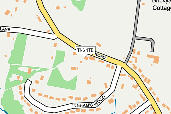 Map of D F ORGANISATION LIMITED at local scale