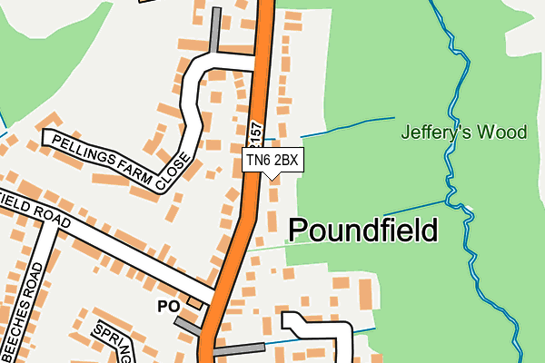 Map of STANBRIDGE PROPERTY LTD at local scale