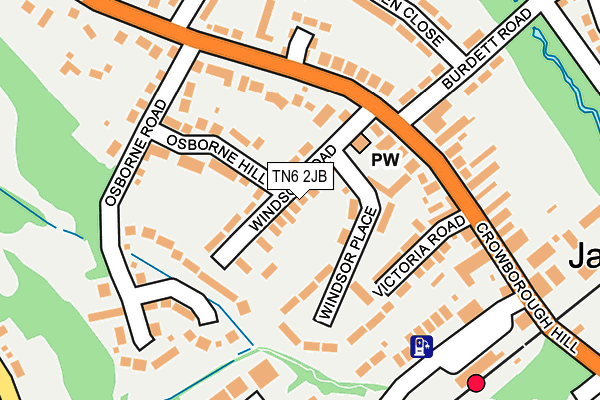 Map of DENCARE LIMITED at local scale