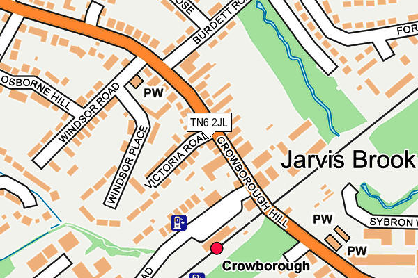 Map of A MANN PROPERTIES LIMITED at local scale