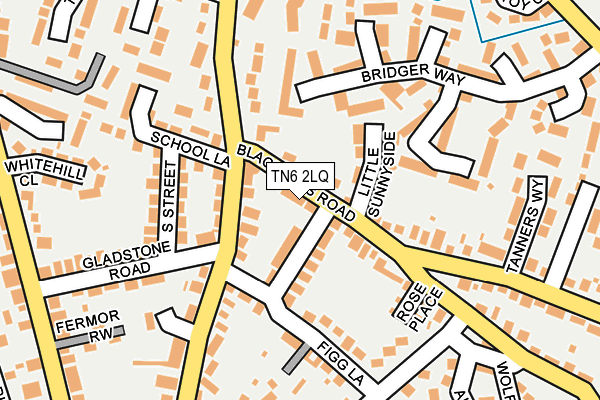 TN6 2LQ map - OS OpenMap – Local (Ordnance Survey)