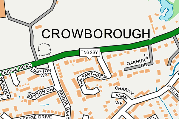 Map of NG MOSS SERVICES LTD at local scale