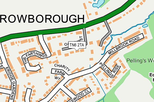 Map of RMR FINANCE LTD at local scale