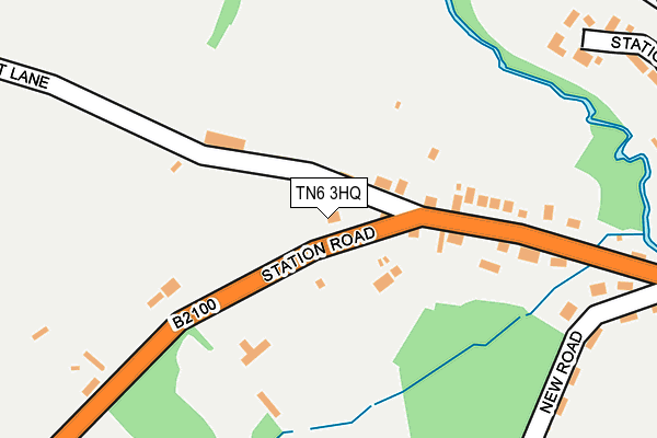 TN6 3HQ map - OS OpenMap – Local (Ordnance Survey)