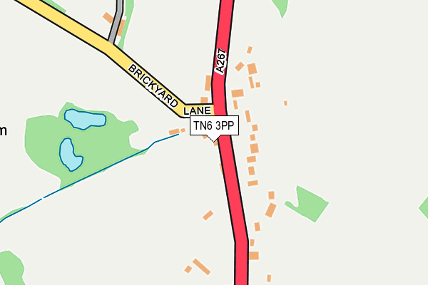 TN6 3PP map - OS OpenMap – Local (Ordnance Survey)