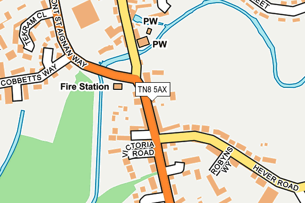 Map of BLVD MAN LTD at local scale