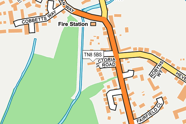 TN8 5BS map - OS OpenMap – Local (Ordnance Survey)