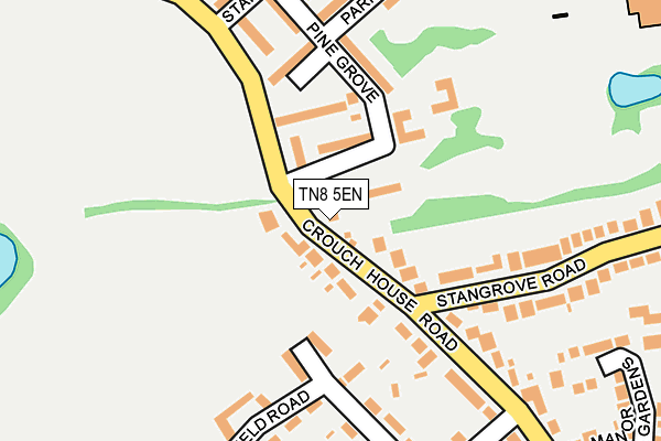 TN8 5EN map - OS OpenMap – Local (Ordnance Survey)