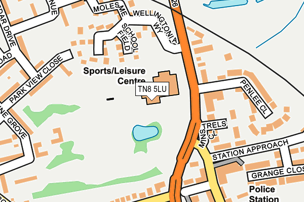 TN8 5LU map - OS OpenMap – Local (Ordnance Survey)