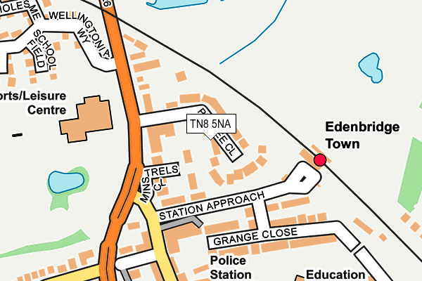 TN8 5NA map - OS OpenMap – Local (Ordnance Survey)