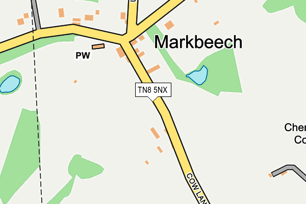 TN8 5NX map - OS OpenMap – Local (Ordnance Survey)