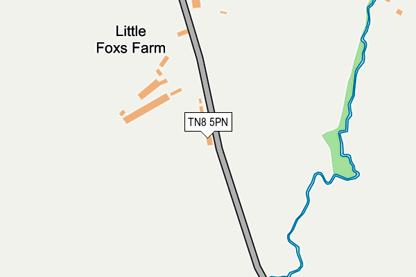 TN8 5PN map - OS OpenMap – Local (Ordnance Survey)