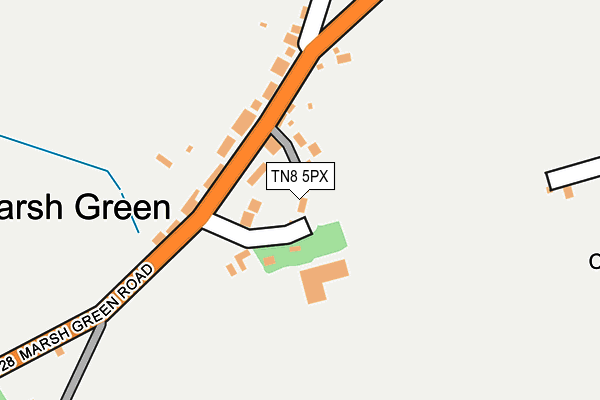 TN8 5PX map - OS OpenMap – Local (Ordnance Survey)