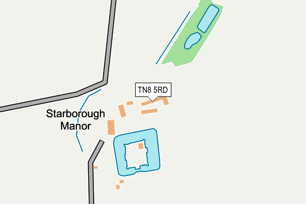 TN8 5RD map - OS OpenMap – Local (Ordnance Survey)