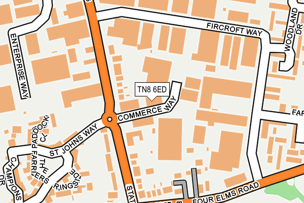 Map of CLEEVE ROAD LTD at local scale